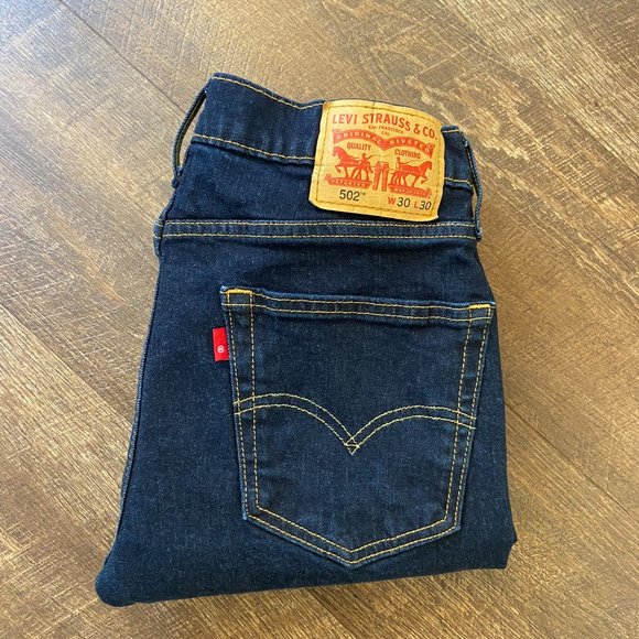 Levi's 502 Regular Taper Fit Jeans - 30x30 - Picture 6 of 7